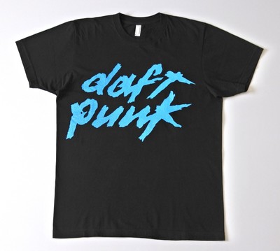 NEW RARE Authentic Daft Punk Alive 2007 Tour American Apparel Black M T-Shirt