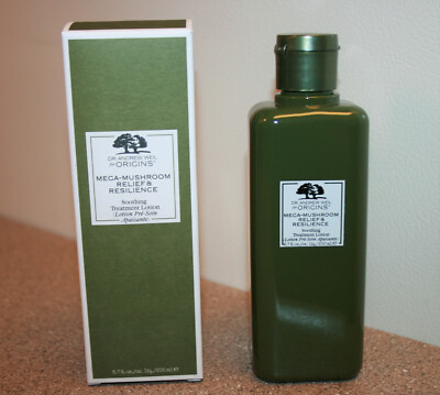 Origins Mega Mushroom Relief Resilience Soothing Treatment Lotion 6.7oz Full Siz