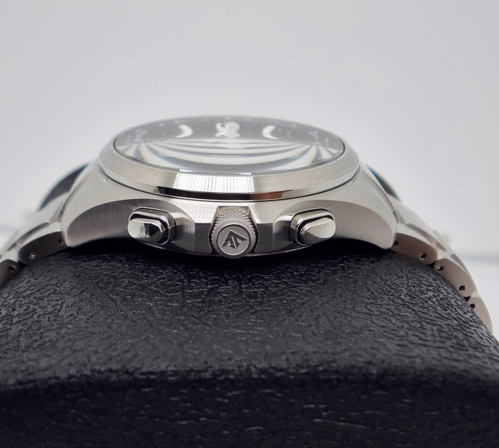 Pre-owned Citizen World Time Radio Controlled Men's Watch Stainless Steel Cb5921-59e