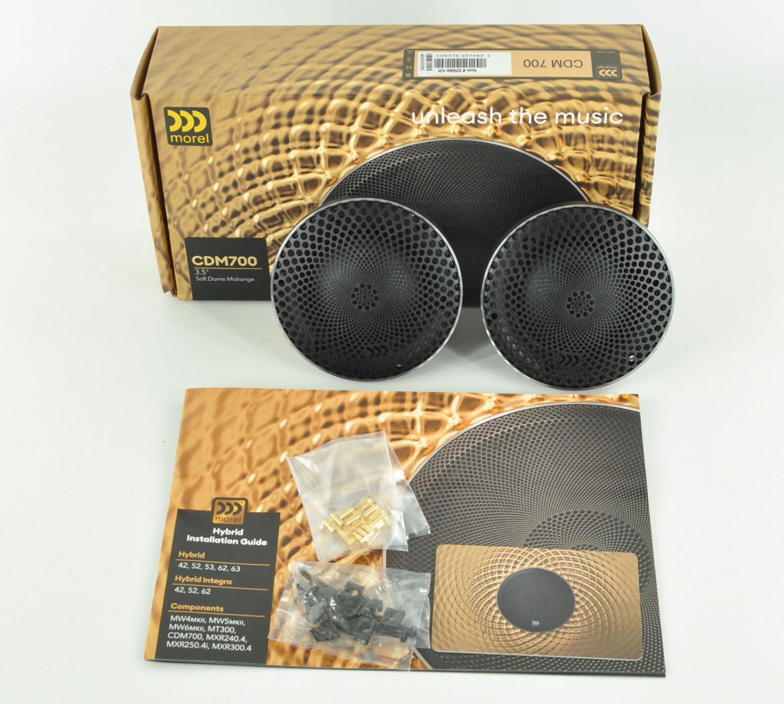 Morel CDM 880 スコーカー 2個セット Morel モレル CDM880 3.5インチ