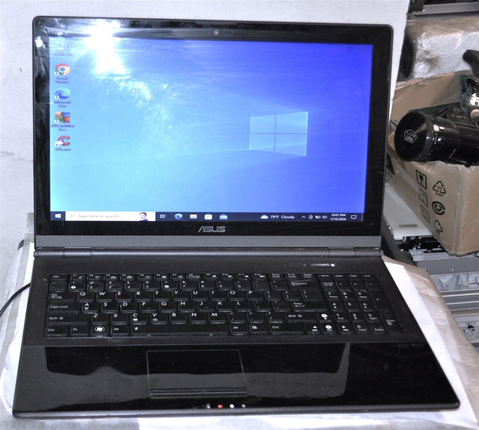 ASUS MODEL UX50V INTEL CORE2 4GB RAM, 500GB WIN 10 NOTEBOOK ASUS MODEL UX50V INTEL CORE2 4GB RAM, 500GB WIN 10 NOTEBOOK