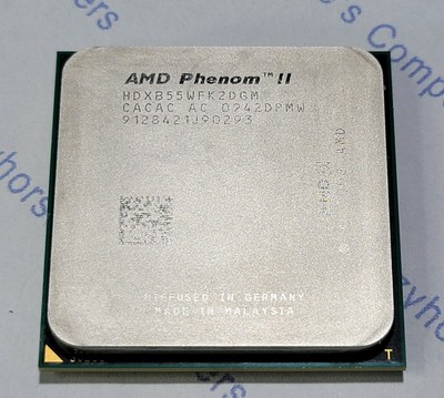 AMD HDXB55WFK2DGM Phenom II X2 B55 3.0GHz  Socket AM3 CPU Processor     (AP06)