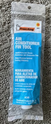 Frost King AC90 Air Conditioner Fin Tool with Straightens Condenser Fins, Grey