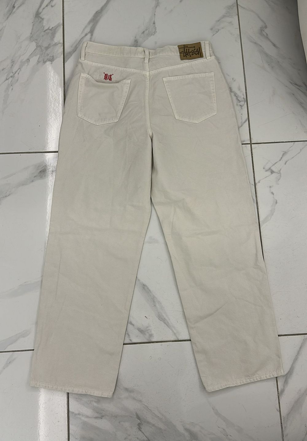 Stüssy Big Ol Jean Size 28 White | eBay Stüssy Big Ol Jean Size 28 White | eBay