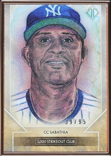 2020 Topps Transcendent Collection - C.C. Sabathia #TTCR-CCS