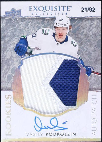 2021-22 Upper Deck The Cup - Vasily Podkolzin #EC-VP