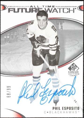 2020-21 Upper Deck SP Signature Edition Legends - Phil Esposito #429