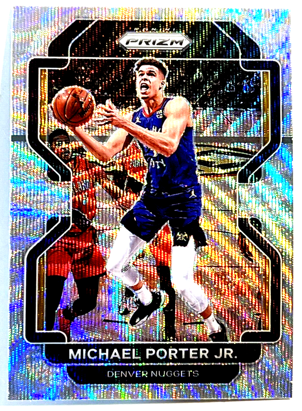 その他 PANINI PRIZM SILVER MICHAEL PORTER Jr. 2021-22 Panini Prizm Silver Wave Prizm Michael Porter Jr