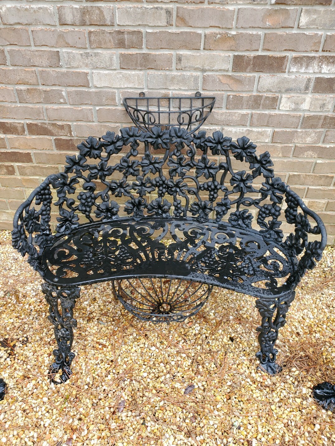 cast iron outside chairs