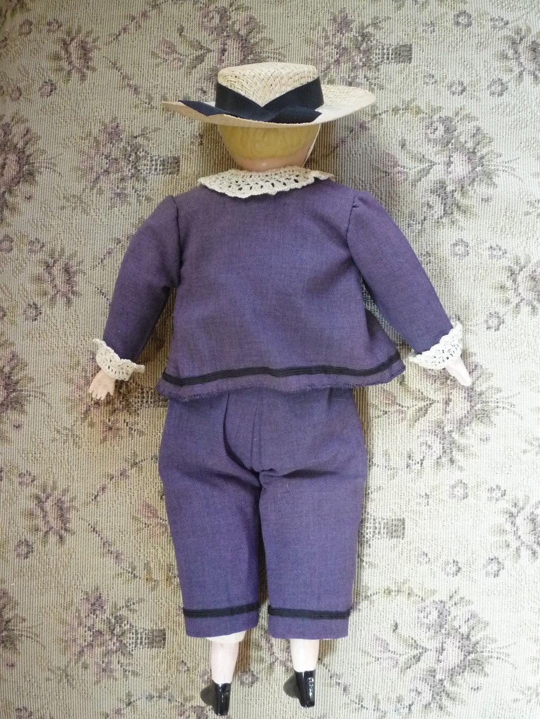 16 Inch Metal Head Doll, believed Minerva