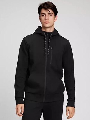 GAP GapFit Performance Black Zip Hoodie NWT $69.99