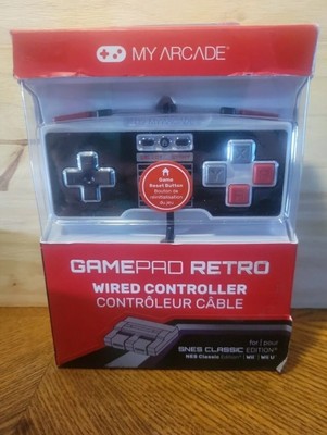My Arcade Game Pad Retro Wired Controller for NES & SNES Classic