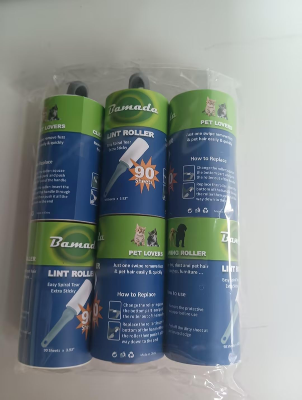 Lint Roller for Pet Hair Sticky: Lint Remover Mega Value Set 540 Sheets for Dog