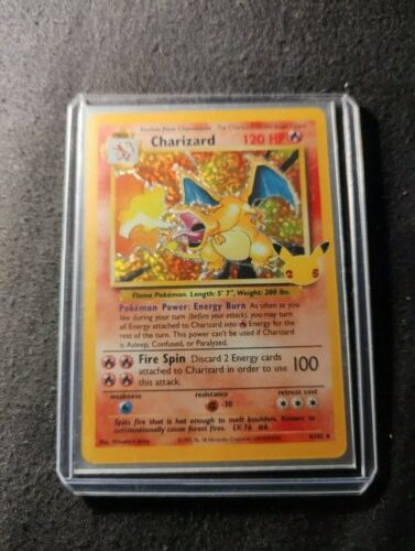 Pokemon TCG Celebrations 25th Anniversary Charizard 4/102 Pokemon TCG Celebrations 25th Anniversary Charizard 4/102