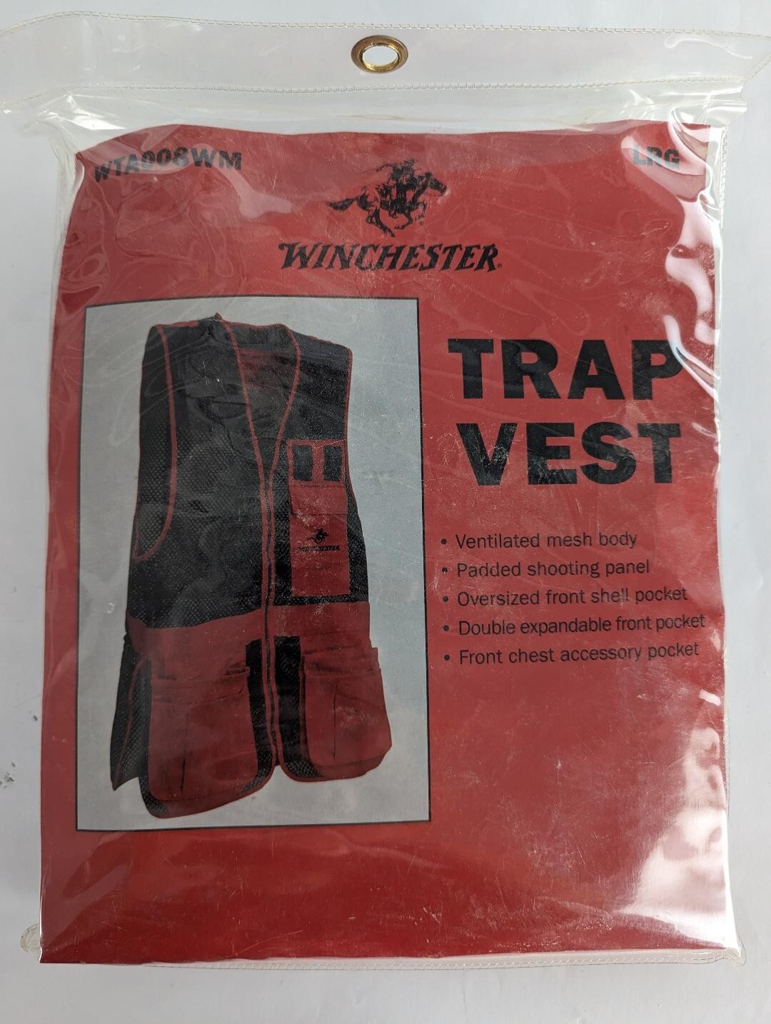 Winchester Trap Shooting Vest - Red Large