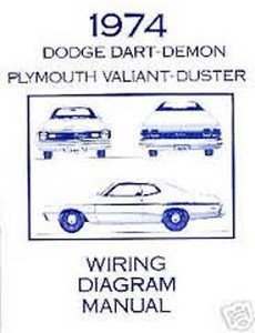 1974-Dodge-Dart-Demon-Wiring-Diagram-Manual 1974 dodge van wiring diagram 