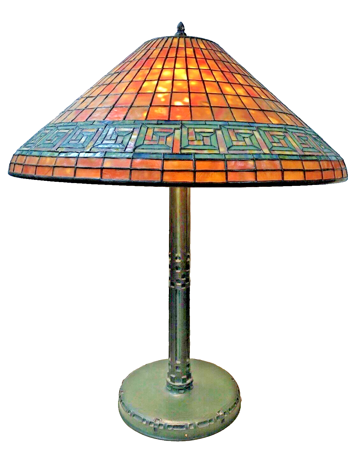 美術品、THE LAMPS OF TIFFANY STUDIOS 115: TIFFANY STUDIOS, Exceptional Lotus Pagoda table lamp