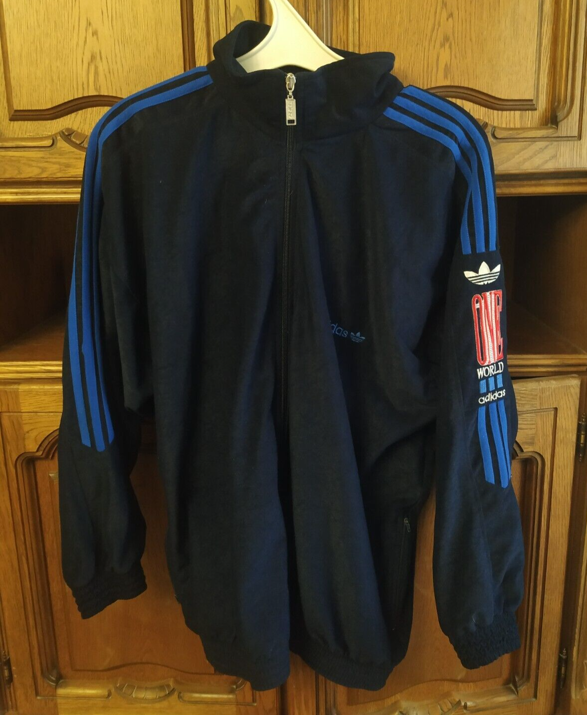 Y2K 00s old adidas velor track jacket Y2K 00s old adidas velor
