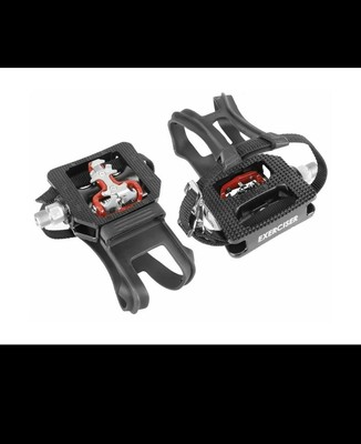 Wellgo WPD-E003 Shimano SPD Compatible Indoor Bike Pedals