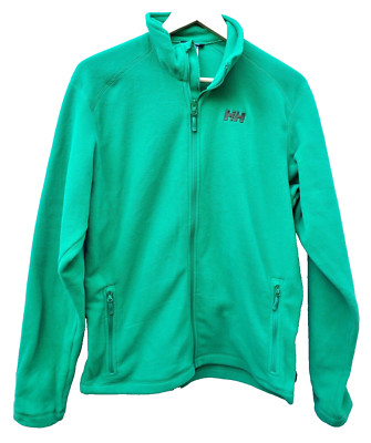 Helly Hensen Daybreaker fleece Jacket - MEDIUM - green - zipped front & pockets