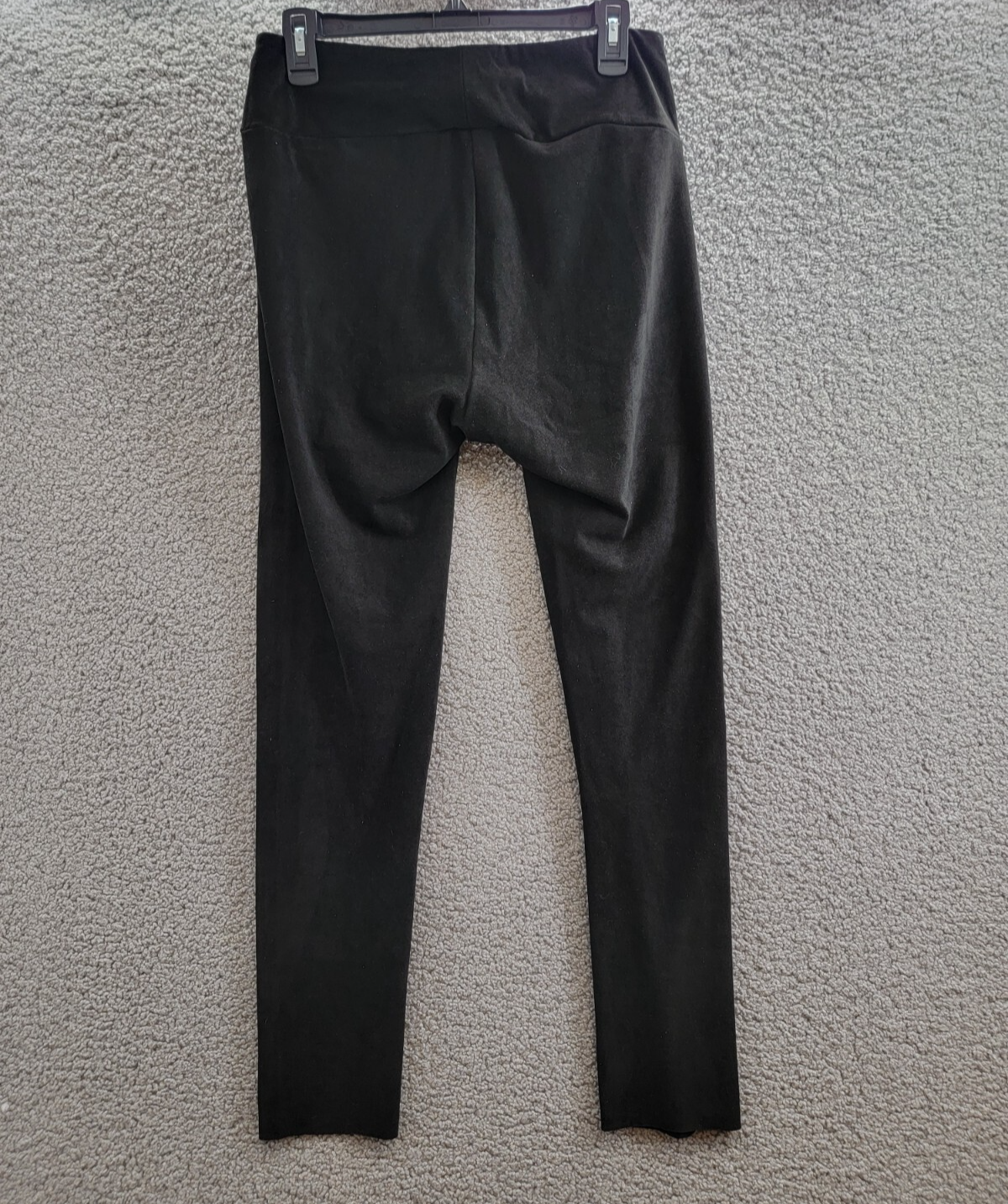 Splendid Faux Suede Leggings Women's Large Black Pull-On Style - Picture 11 of 17