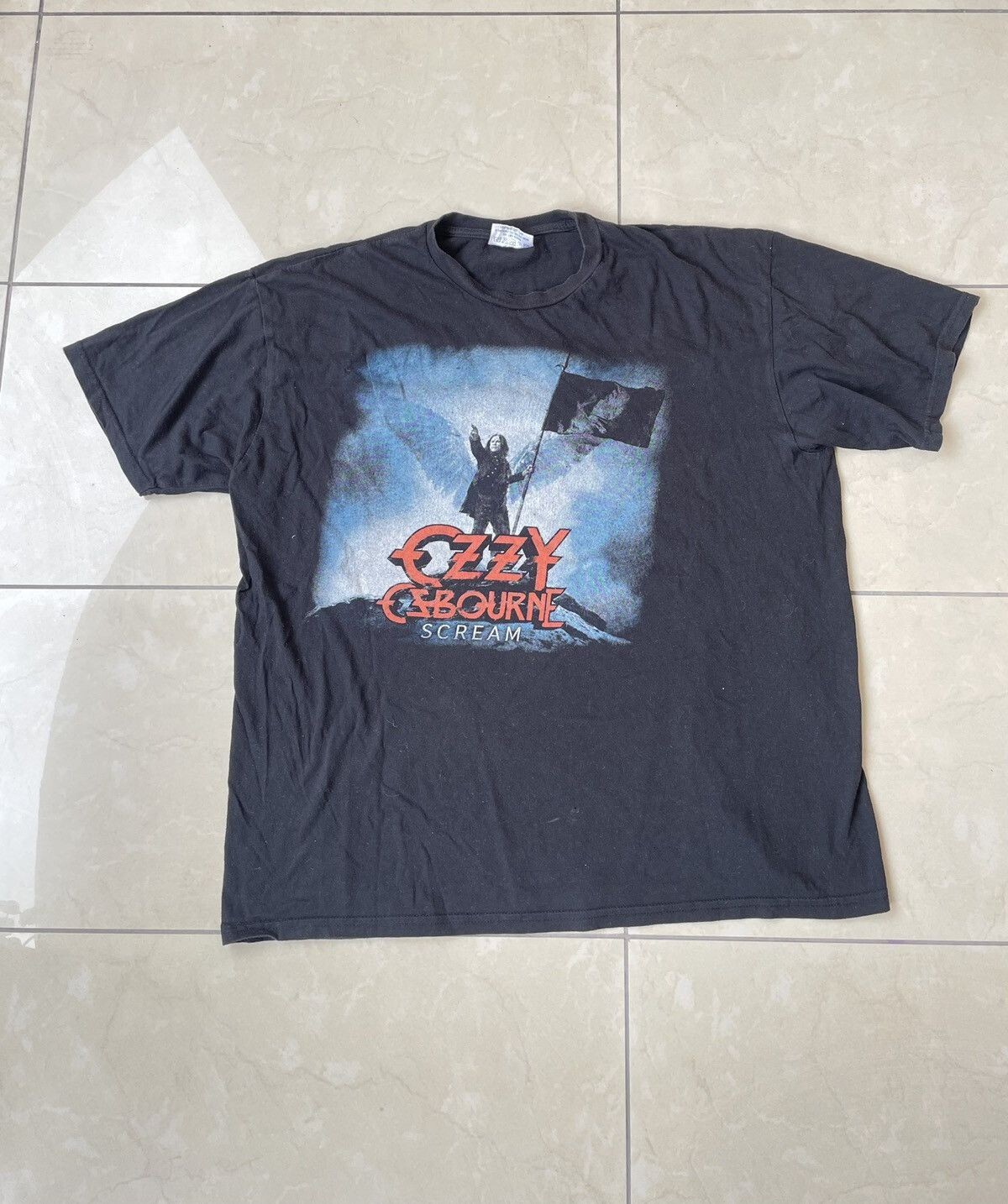 Vintage Ozzy Osbourne Scream Tour T-shirt | eBay