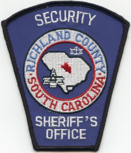 RICHLAND COUNTY SOUTH CAROLINA SECURITY - SHERIFF POLICE PATCH