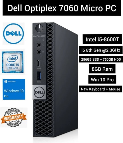 Windowsデスクトップ DELL OptiPlex 7060 Micro i5 3060 5060