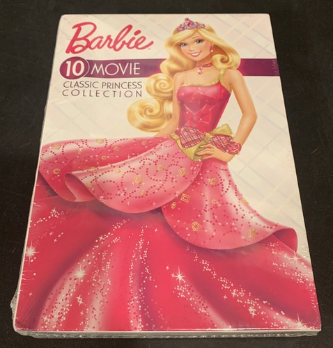 Barbie: 10-Movie Classic Princess Collection DVD Set *NEW