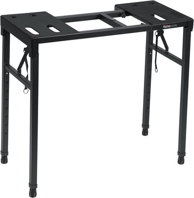 Frameworks Keyboard and Audio Utility Table with Multi Point Adjustability and B