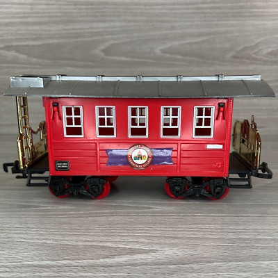 North Pole Junction Red Freight Train Replacement Christmas Factory Tours Train