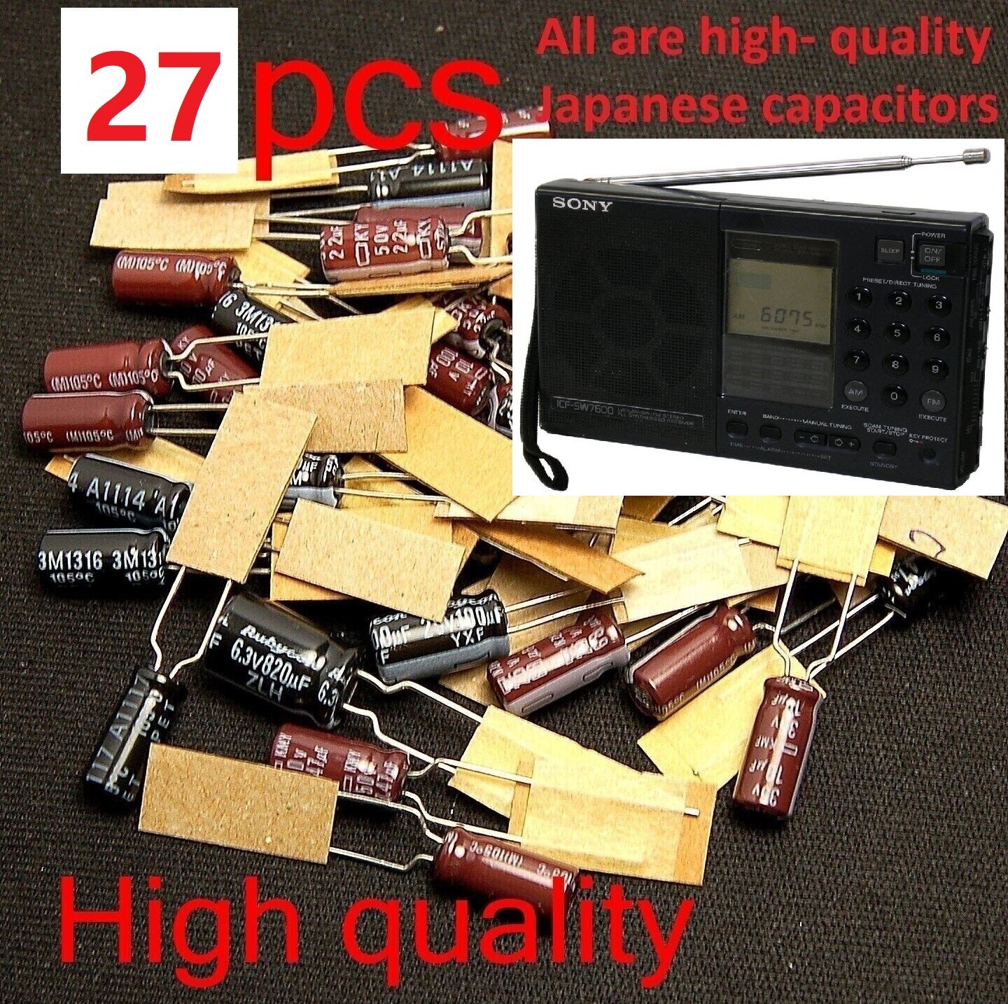 【動作品】SONY CRT 70B，SONY ICF-E10 Obsolete Sony @ObsoleteSony In 1976, the ICF-7500 was