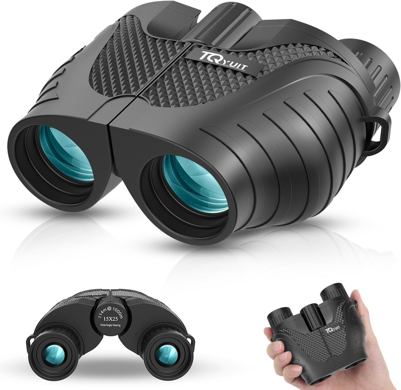 Binoculars 15X25 for Adults,Waterproof Binoculars with Low L