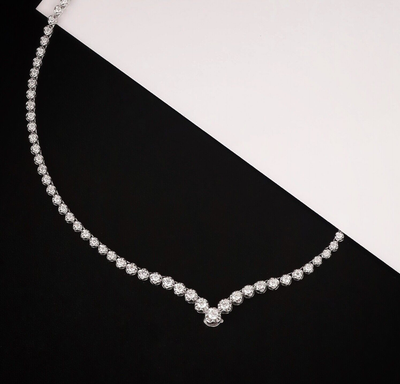 White gold on sale necklaces for sale