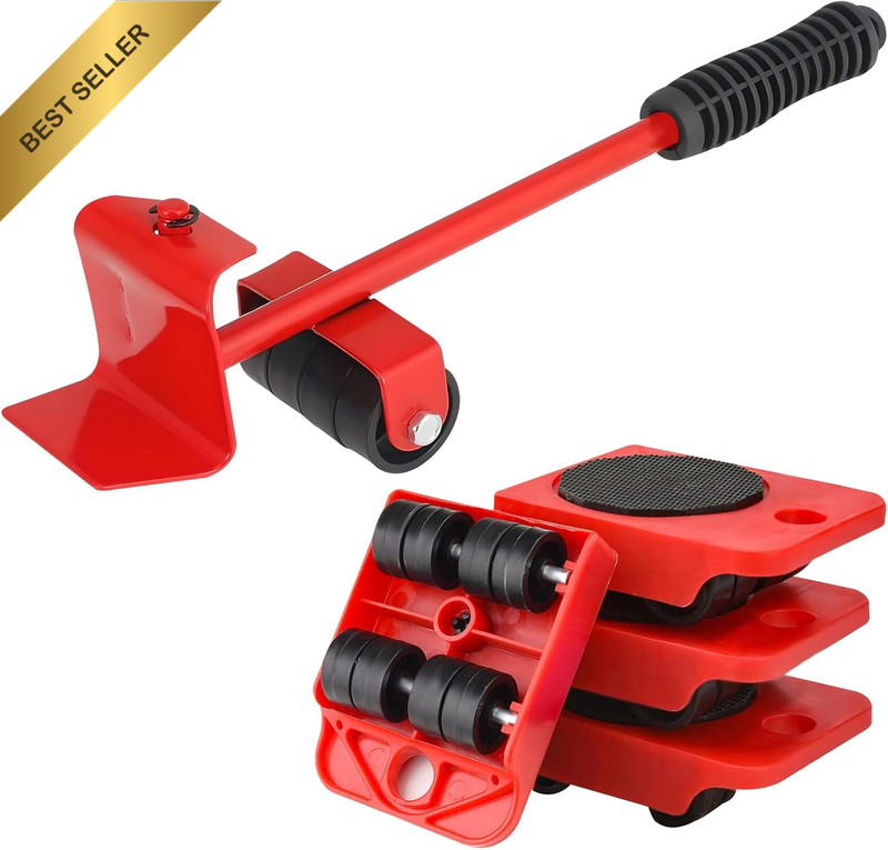Heavy Duty Furniture Lift Mover Tool Set, 1322 Lbs Load Capacity Furniture Lifte