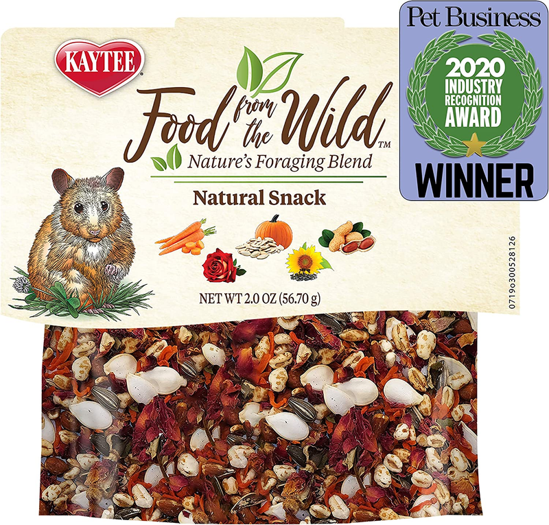 Kaytee Food from the Wild Natural Snack for Pet Hamsters, Ge
