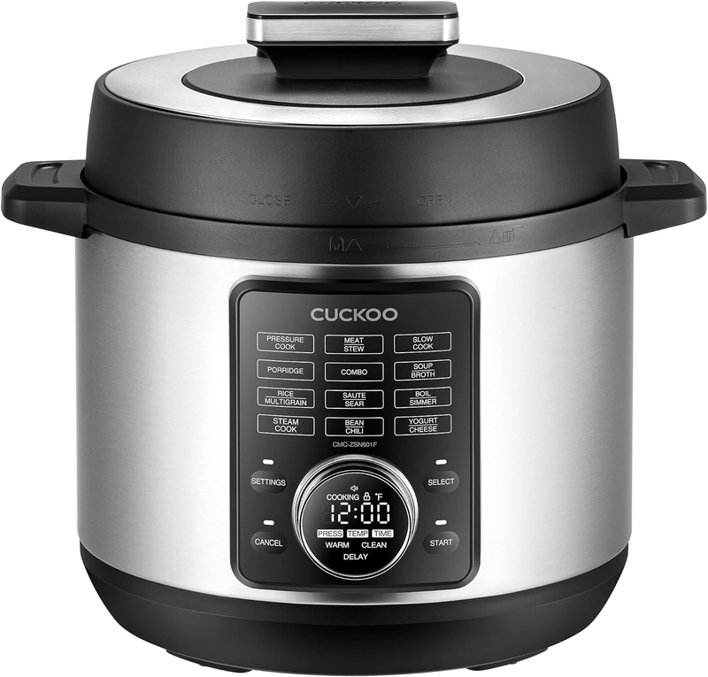 Pressure Cooker 10 Menu Options: Steamer, Slow Cook, Saut&eacute;,