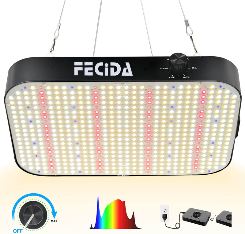 Dimmable, 2022 Best Led Grow Lights For Indoor Pla...
