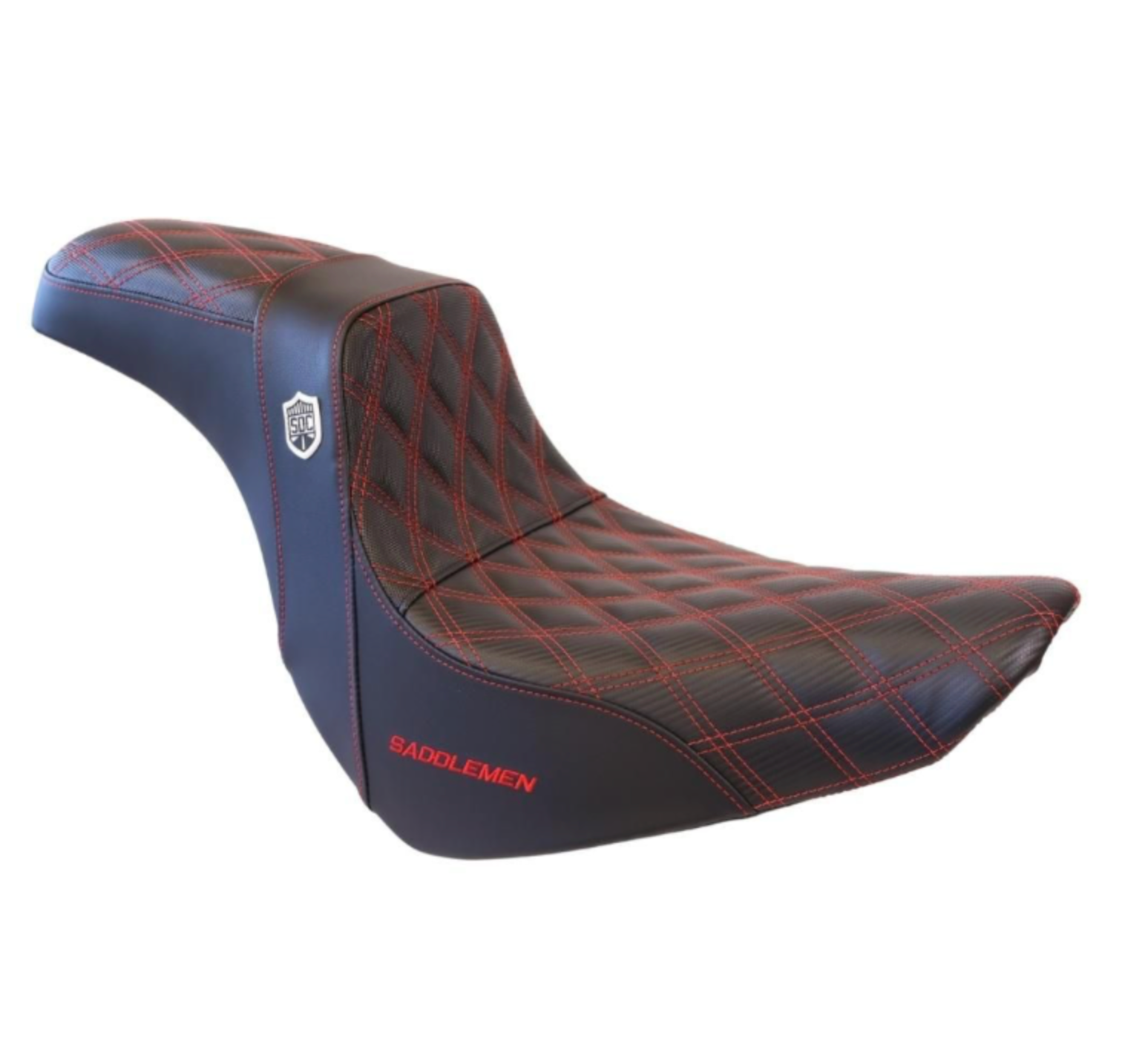 RED STITCH SADDLEMEN Pro Series SDC Performance Seat | RED