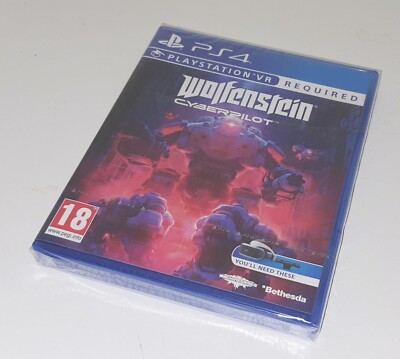 Wolfenstein: Cyberpilot VR - Sony PlayStation 4 - PS4VR - New - Sealed