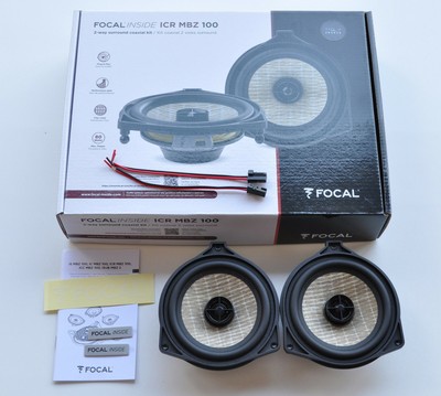 FOCAL ICR MBZ 100 4'' P'N'P SURROUND 2-WAY, TOP QUALITY INSIDE FLAX FOR MERCEDES