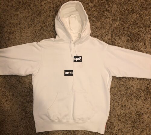 Supreme Comme des Garcons SHIRT Split Box Logo Hooded Supreme Comme des Garcons SHIRT Split Box Logo Hooded