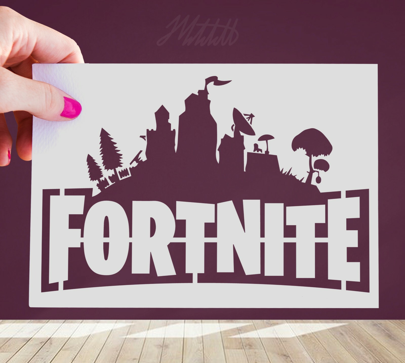 fortnite-a3-stencil-mylar-190-micron-reusable-ebay
