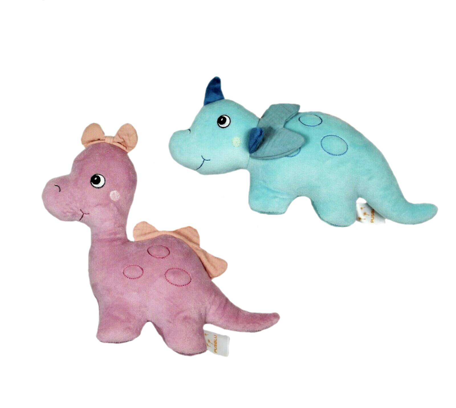Spielzeug Pusblu Dm Neu 1 X Kuscheltuch Drache Dino Dinosaurier Schmusetuch Knistertuch Baby Blowmind Com Br