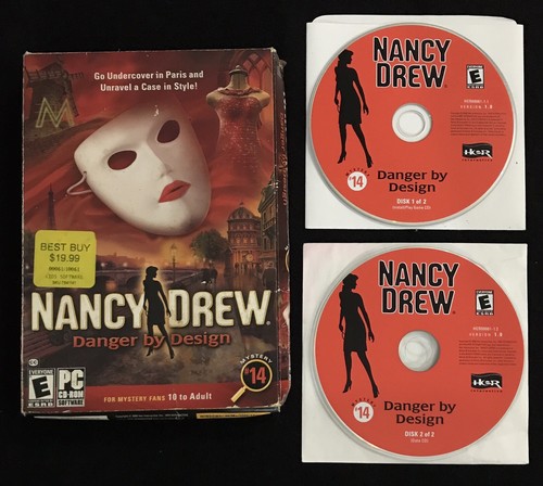 Nancy Drew: Danger by Design WINDOWS / PC Mystery Game (2006