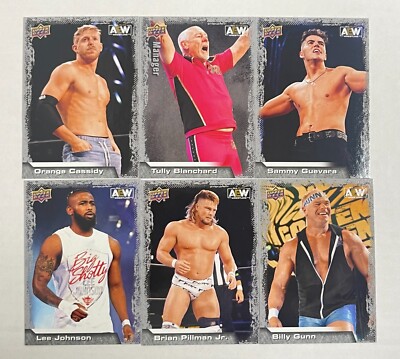 2022 Upper Deck AEW Base Set Singles U-PICK Complete Your Set