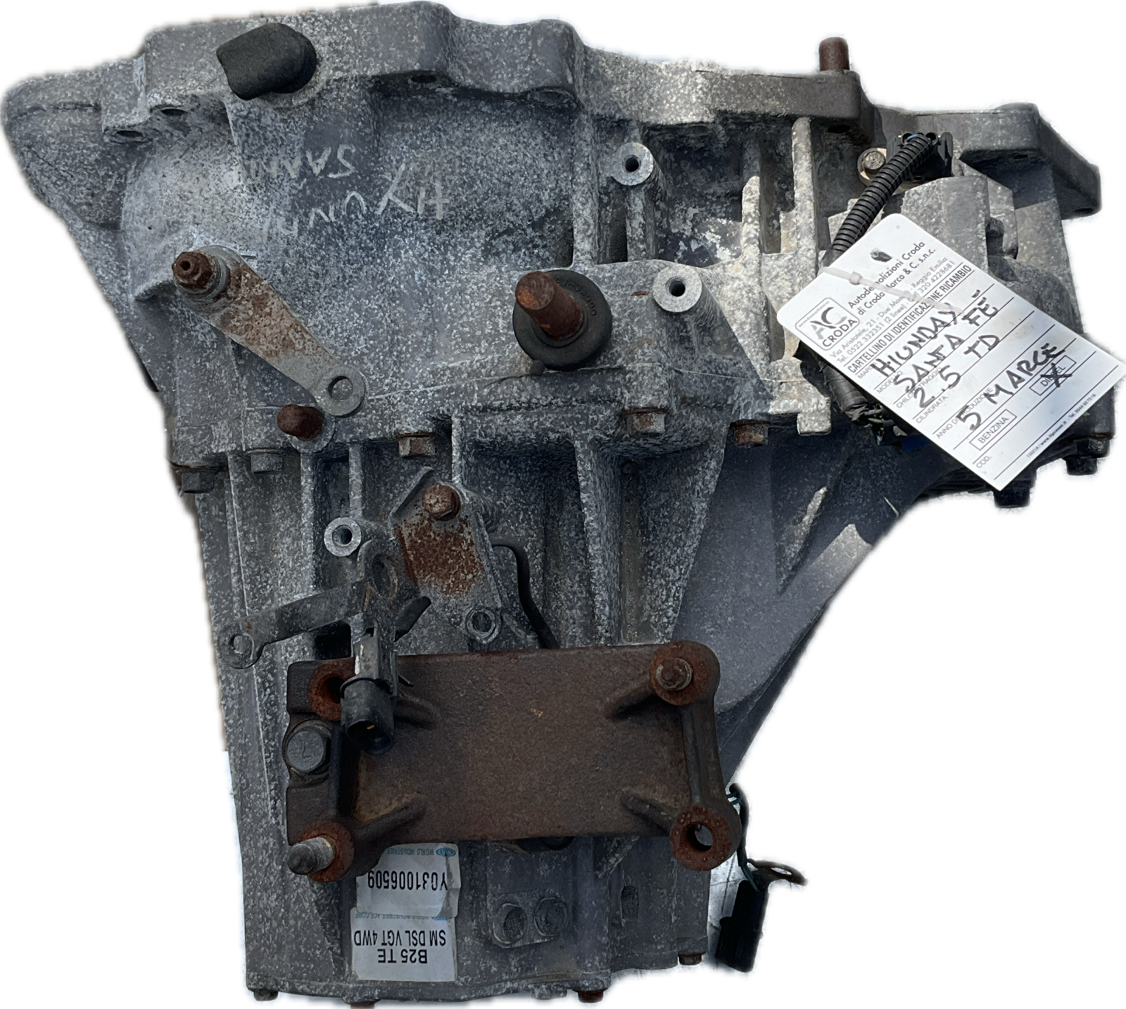 Cambio manuale per modello HYUNDAI SANTAFE 2.5 TD 5 marce ricambio usato
