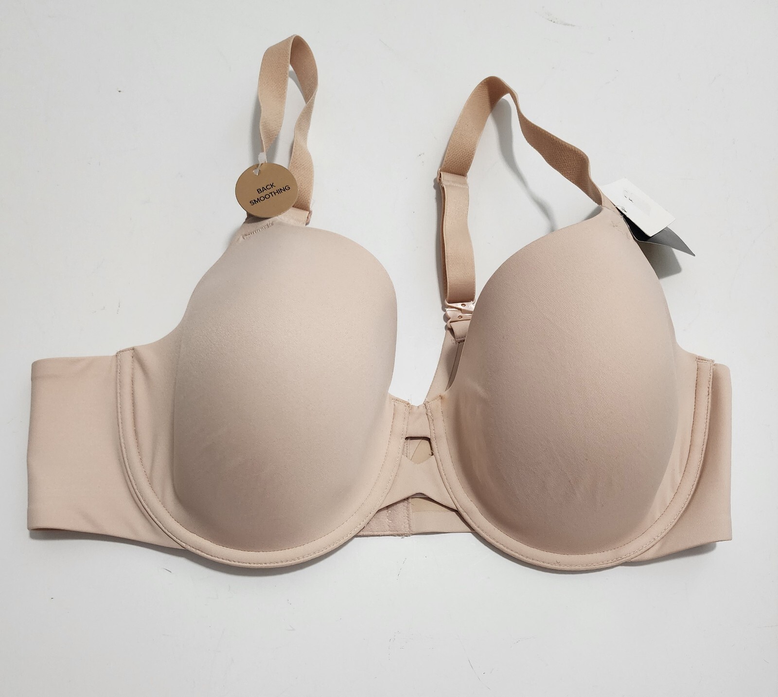 Wacoal Superbly Smooth Contour T Shirt Bra Beige 853342 Sz