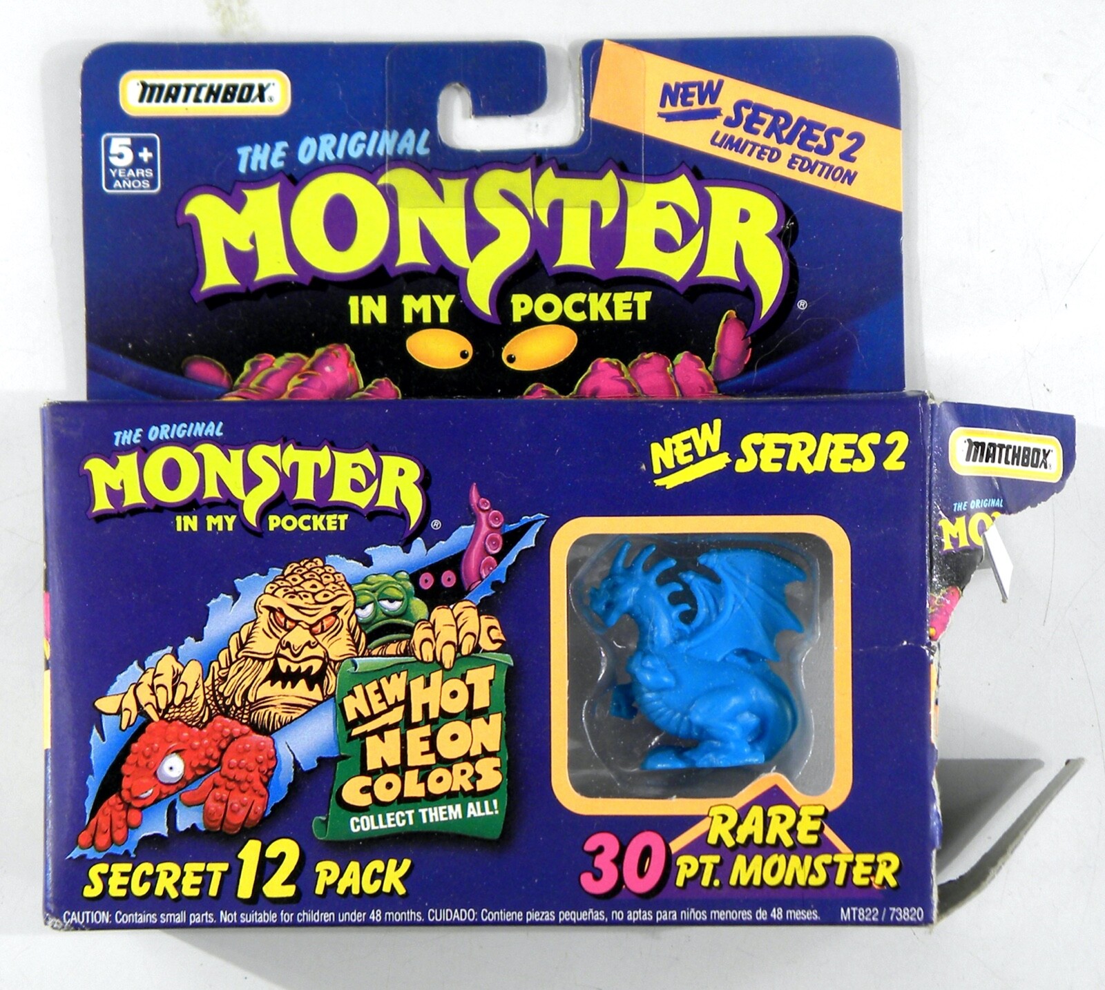 Vintage 1990 Matchbox Monster In My Pocket 12 Pack Original