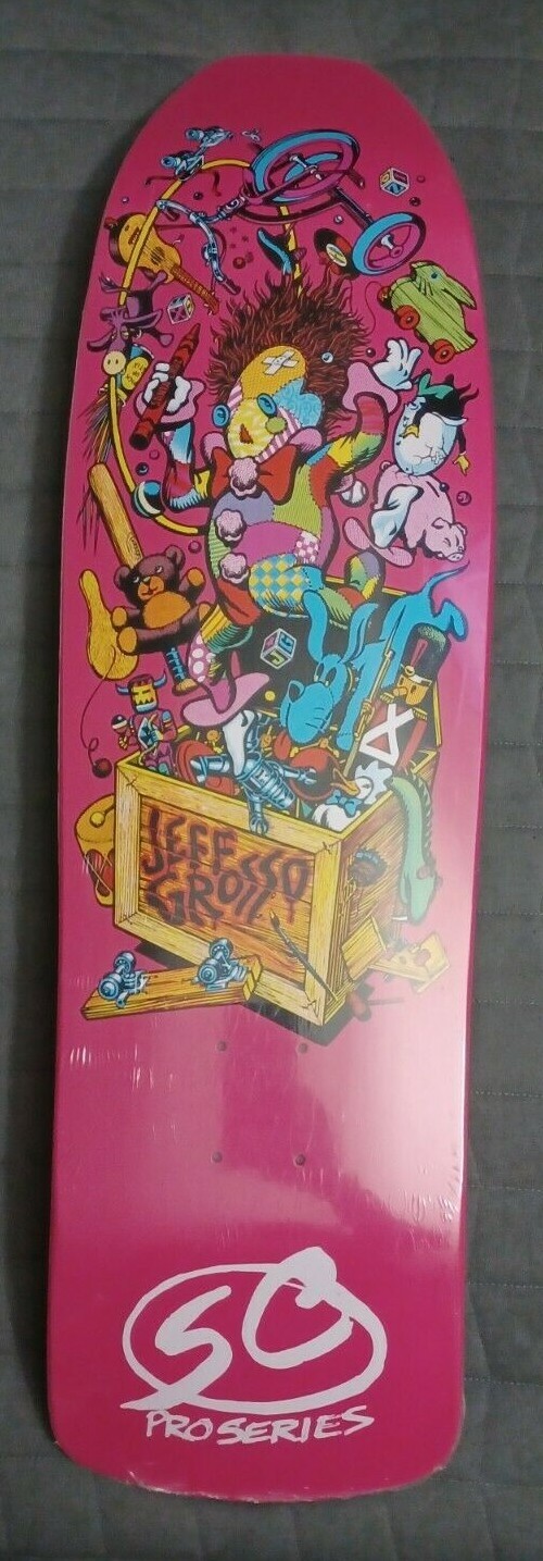 80sSANTACRUZステッカー美品 【Jeff Grosso】スケートボード 80sSANTACRUZステッカー美品 【Jeff Grosso】スケートボード